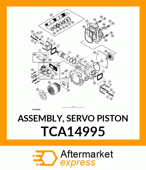 ASSEMBLY, SERVO PISTON TCA14995