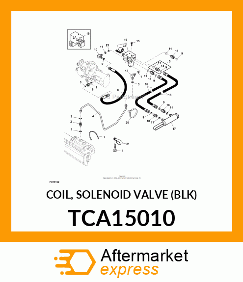 COIL, SOLENOID VALVE (BLK) TCA15010