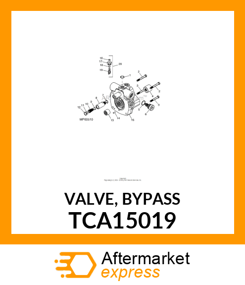 VALVE, BYPASS TCA15019