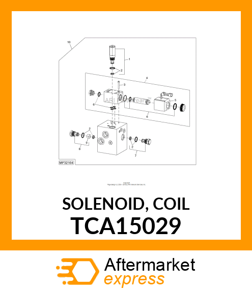 SOLENOID, COIL TCA15029