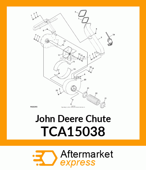 CHUTE WITH DECALS, NA TCA15038