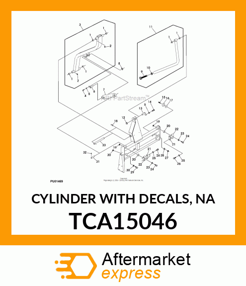 CYLINDER WITH DECALS, NA TCA15046