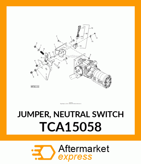 JUMPER, NEUTRAL SWITCH TCA15058