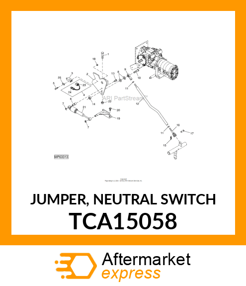 JUMPER, NEUTRAL SWITCH TCA15058