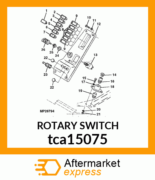 ROTARY SWITCH tca15075