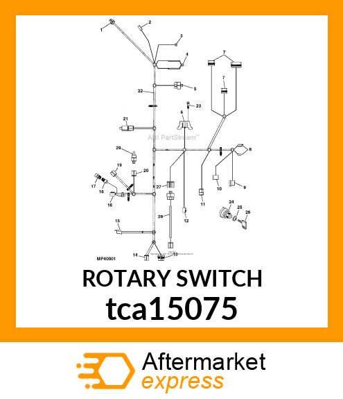 ROTARY SWITCH tca15075