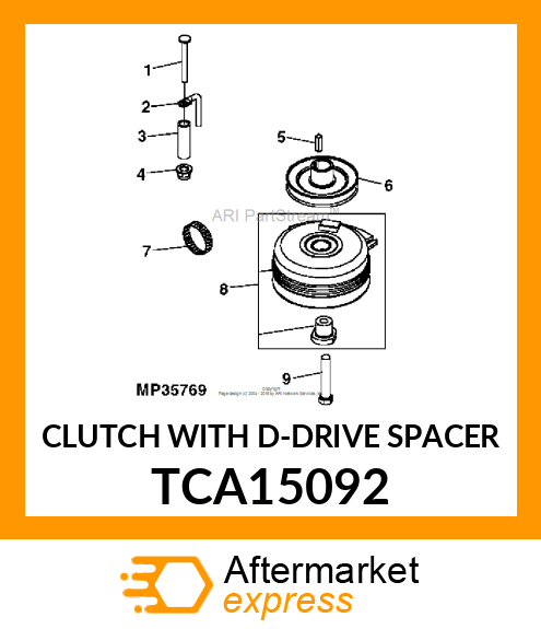 CLUTCH WITH D TCA15092