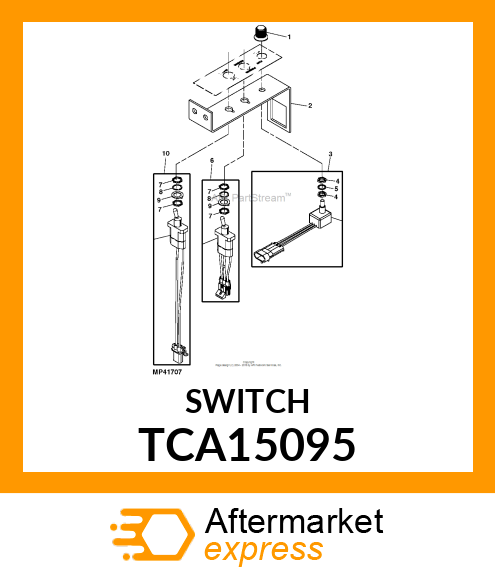 SWITCH, SPST ON TCA15095