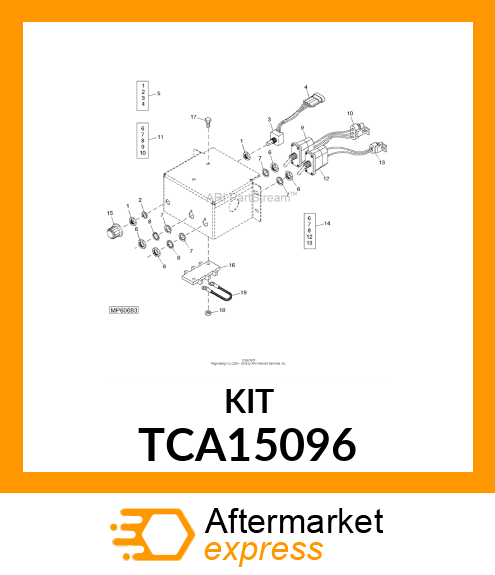 SWITCH, SPST OFF TCA15096