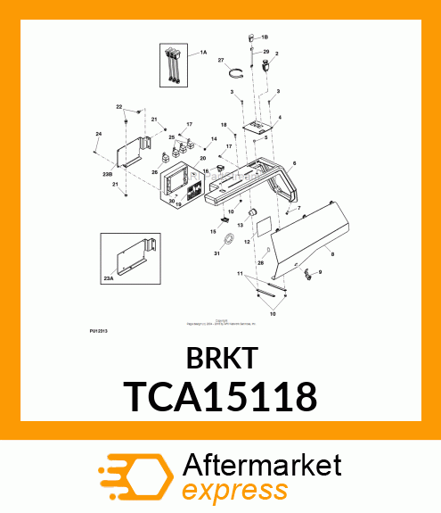 MODULE, CONTROLLER, 1600T TCA15118