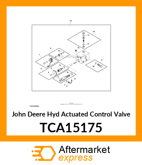 VALVE, BACKLAP(012R2) TCA15175