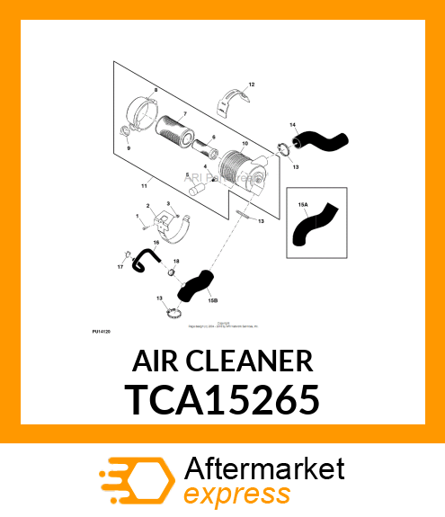 AIR CLEANER ASSEMBLY TCA15265