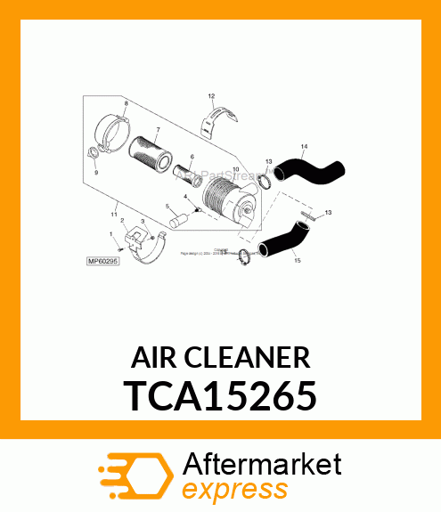 AIR CLEANER ASSEMBLY TCA15265