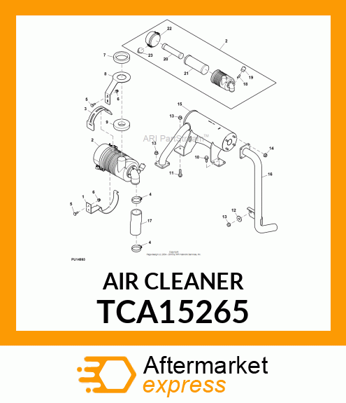 AIR CLEANER ASSEMBLY TCA15265