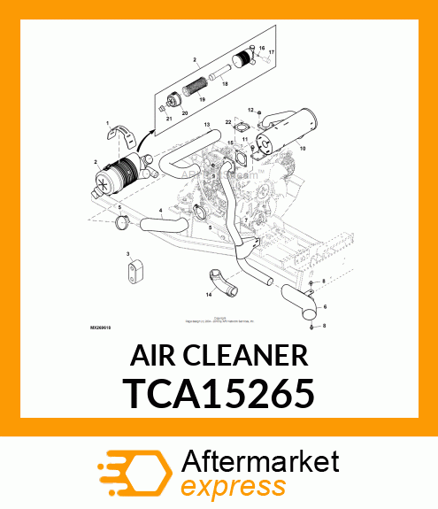 AIR CLEANER ASSEMBLY TCA15265