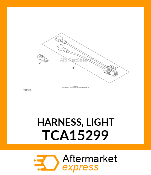 HARNESS, LIGHT TCA15299