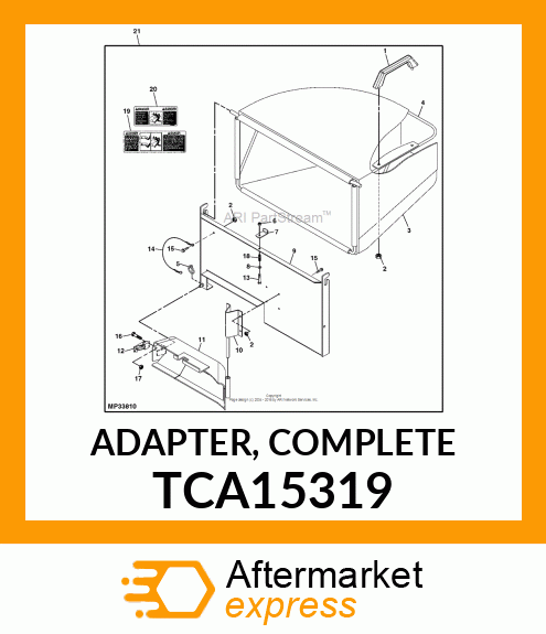 ADAPTER, COMPLETE TCA15319