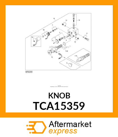 KIT, HANDKNOB REPLACEMENT TCA15359