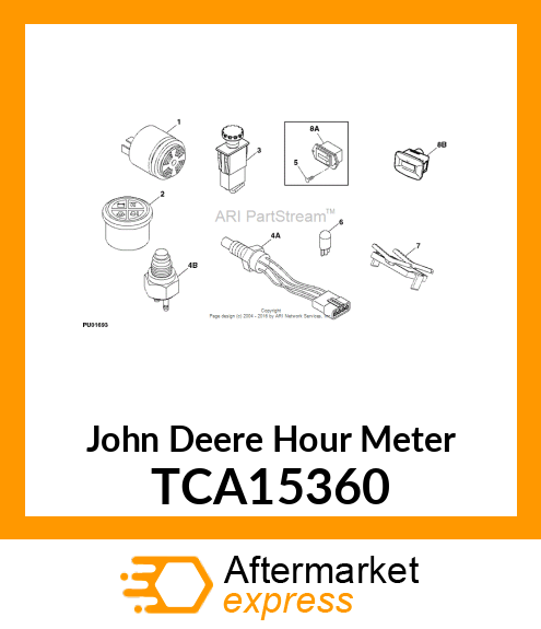 HOUR METER (DELTA) TCA15360