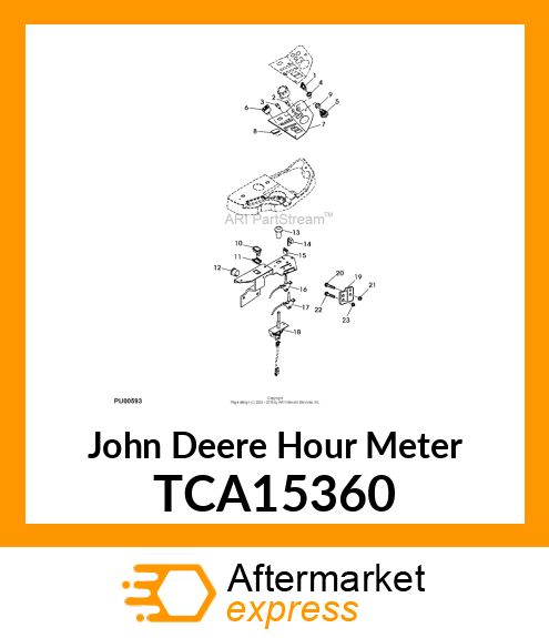 HOUR METER (DELTA) TCA15360