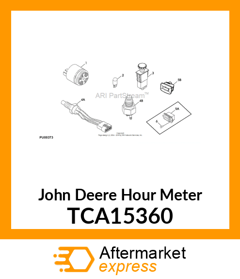 HOUR METER (DELTA) TCA15360