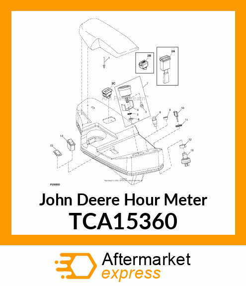 HOUR METER (DELTA) TCA15360