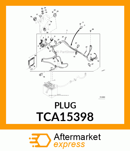 SWITCH, OPERATOR PRESENCE CONTROL TCA15398