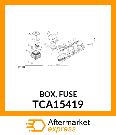 BOX, FUSE TCA15419