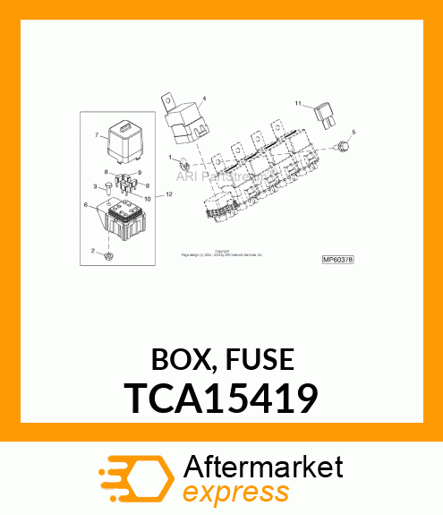 BOX, FUSE TCA15419