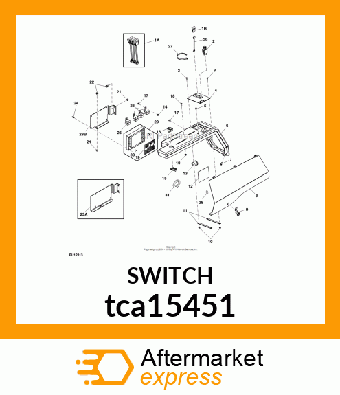 SWITCH, ROCKER tca15451