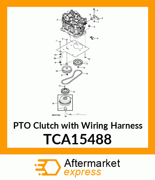 CLUTCH WITH D TCA15488