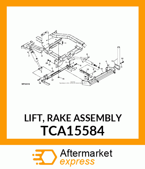 Point Hitch TCA15584