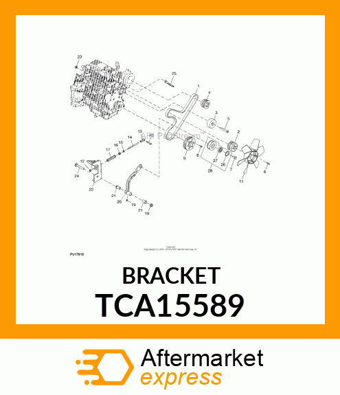 Bracket TCA15589