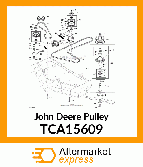 PULLEY TCA15609