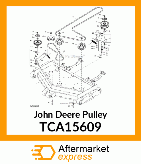 PULLEY TCA15609