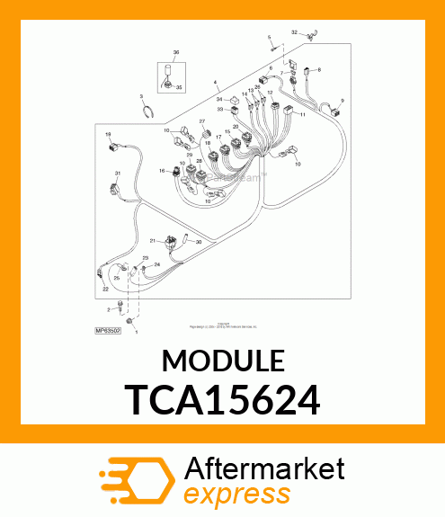 KIT, TIME DELAY MODULE TCA15624