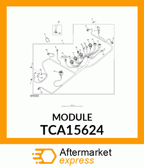 KIT, TIME DELAY MODULE TCA15624