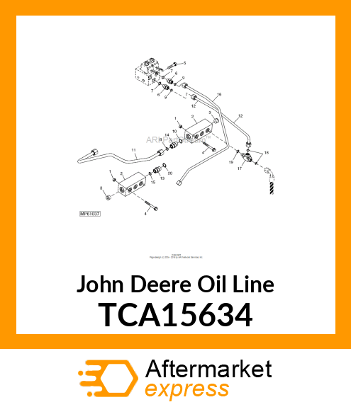 LINE, OIL TCA15634