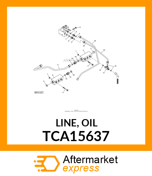 LINE, OIL TCA15637