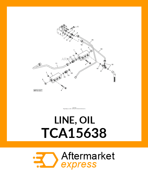 LINE, OIL TCA15638