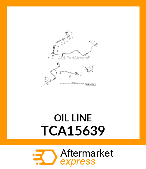 LINE, OIL TCA15639