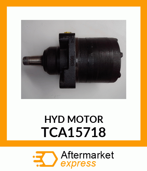 MOTOR, HYDRAULIC WHEEL (80CC) TCA15718