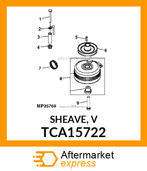 SHEAVE, V TCA15722