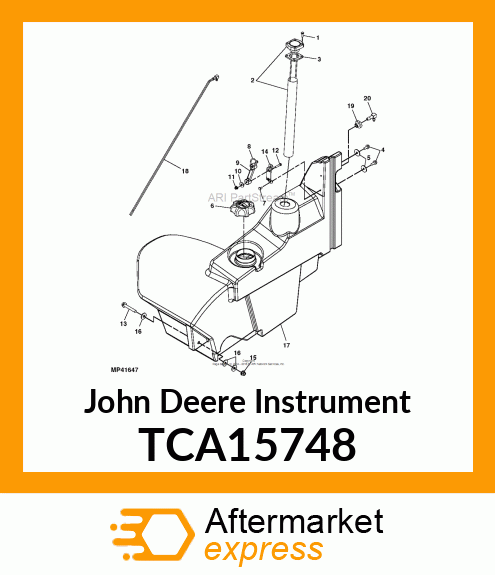 FUEL GAUGE # TCA15748