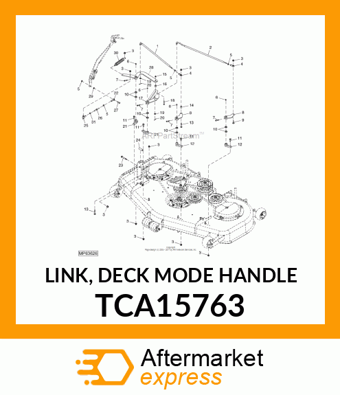 LINK, DECK MODE HANDLE TCA15763