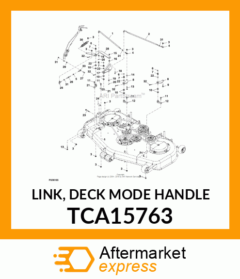 LINK, DECK MODE HANDLE TCA15763