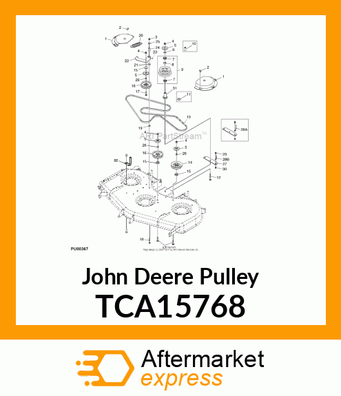 JACKSHEAVE, 60" ASSEMBLY TCA15768