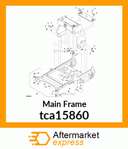 FRAME, 667 (SERVICE ONLY) tca15860