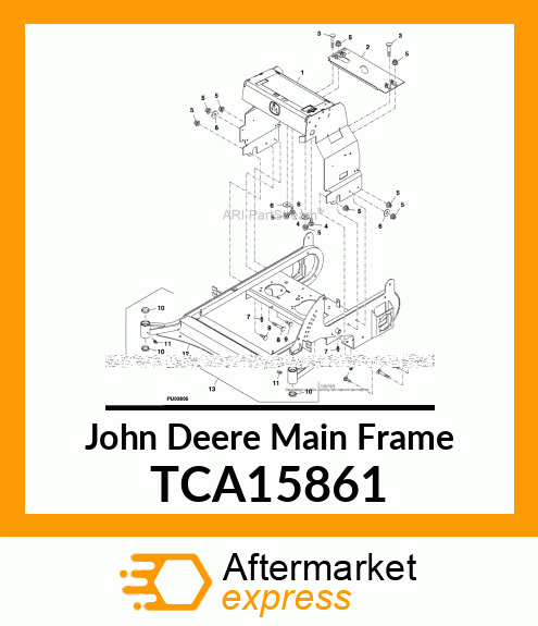 FRAME, 647 amp; 657 (SERVICE ONLY) TCA15861