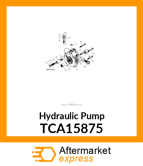 Hydraulic Pump TCA15875